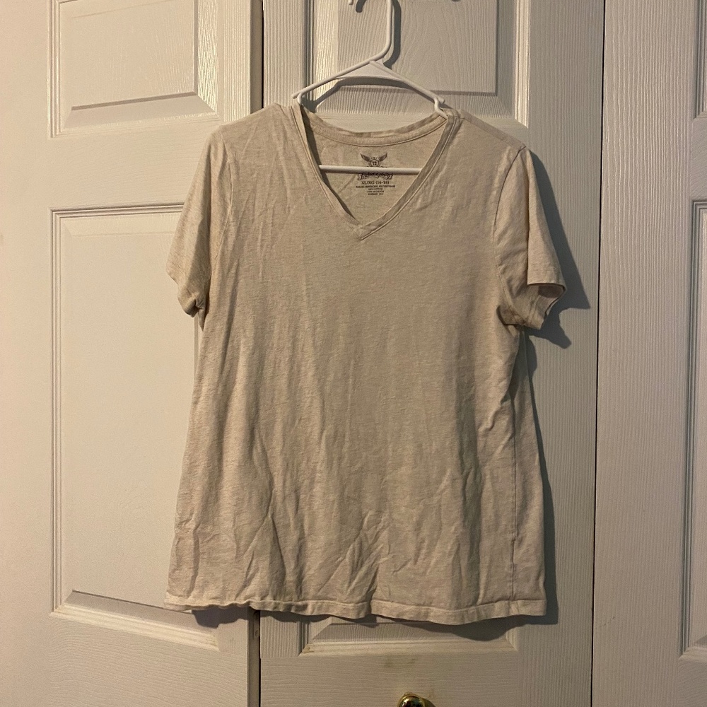 Faded Glory Creme Shirt
